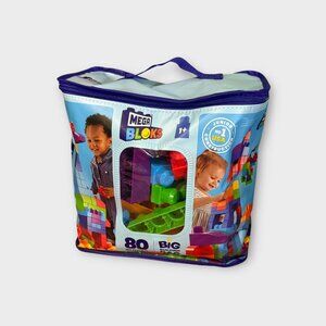Mega Bloks 80‑Piece Big Building Blocks Set – NEW
